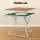 Folding Mahjong Table - Green, 4 Drawers & Cup Holders, 88x88x73cm, Plush Surface, Compact for Home & Travel