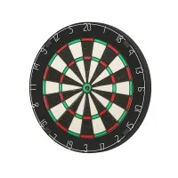 18 inch Premium Sisal Dartboard Set with Rotating Score Ring, Staple-Free Divider, 6 Steel Darts, Wall Mount, Party Game 18 inch Premium Sisal Dartboard Set with Rotating Score Ring, Staple-Free Divider, 6 Steel Darts, Wall Mount, Party Game