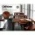 Artiss Alex 100CM Bar Table - Industrial Design, MDF Top, Reinforced Steel Frame, Rust-Proof, Anti-Slip Feet