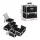 Embellir Makeup Case Beauty Organizer Bag, Aluminum ABS, Diamond Black, 27x19.5x27.5cm, Portable Travel Cosmetic Storage