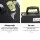 Embellir Portable Cosmetic Beauty Makeup Case, Aluminum, 36x25x23cm, Black & Gold, Professional Organizer with Lock