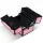 Embellir Portable Cosmetic Beauty Makeup Case, Grade-A Aluminium, Diamond Pink, 23x36x27cm, Lockable with Strap