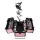 Embellir Portable Cosmetic Beauty Makeup Case, Grade-A Aluminium, Diamond Pink, 23x36x27cm, Lockable with Strap