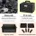 Embellir Makeup Trolley, Aluminium, 35x25x75cm, Diamond Black, Portable Beauty Case with Wheels, 4-in-1 Organizer Box