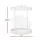 Embellir Acrylic Rotating Makeup Organiser 360° Large Capacity Adjustable Layers Clear Cosmetic Holder