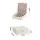 Embellir 2 Layer Jewellery Storage Organiser with Removable Dividers Necklace Hooks Faux Leather White