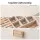 Embellir 2 Layer Jewellery Storage Organiser with Removable Dividers Necklace Hooks Faux Leather White