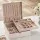 Embellir 2 Layer Jewellery Storage Organiser with Removable Dividers Necklace Hooks Faux Leather White