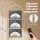 Embellir LED Beauty Light Half Moon Lamp, Adjustable 144-180cm, Aluminium Alloy, 360° Rotation for Salon Use