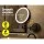 Embellir Extendable Makeup Mirror, Iron & Aluminum, 33x32cm, Brown - 10X Magnifying, LED Touch Control, 3 Light Modes