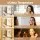 Embellir Makeup Mirror, Metal + MDF, 80x60cm, White, Hollywood Vanity with LED Light, Touch Control, 10x Magnification