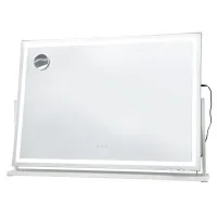 Embellir 100 x 70cm Makeup Mirror with LED Lighting, 360-Degree Rotation and 10x Magnification Vanity