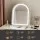 Embellir 35x45cm LED Makeup Mirror with 5x Magnification, Rotating Aluminium Frame, 3 Colour Modes, Touch Control