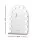 Embellir 40x50cm Vanity Makeup Mirror with LED Bulb Lights, 5x Magnifier, Aluminium Frame, 3 Colour Modes, White Arch