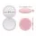 Embellir LED Compact Travel Makeup Mirror with 1x and 10x Magnification Three Colour Lighting Pink