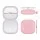 Embellir LED Compact Travel Makeup Mirror, Dual-Sided 1x and 10x Magnification, Rechargeable Pink