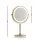Embellir Lighted Makeup Mirror Double Sided 10X Magnifying Rechargeable LED Tabletop Gold Finish Mirror