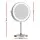 Embellir Makeup Mirror, Aluminium Frame, 20x20cm, White, 10X Magnifying, LED Light, 360° Rotation, Touch Controls