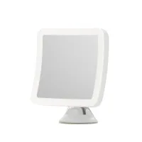 Embellir 10X Magnification LED Makeup Mirror | 360° Rotation, Suction Cup, Rechargeable, Portable, 13cm Glass Surface