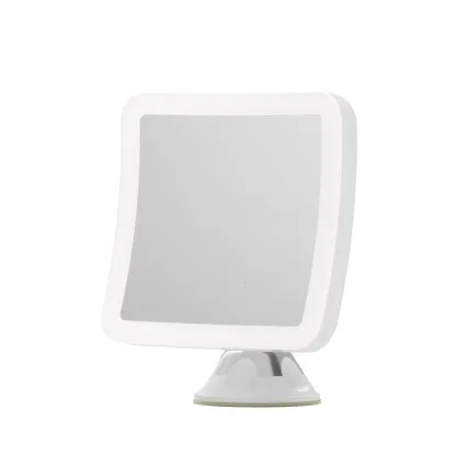 Embellir 10X Magnification LED Makeup Mirror | 360° Rotation, Suction Cup, Rechargeable, Portable, 13cm Glass Surface