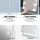 Embellir Makeup Mirror, Metal Frame, 30x41cm, White, Hollywood Vanity LED Light, 360° Rotation, Touch Control