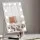 Embellir Makeup Mirror, Metal Frame, 30x41cm, White, Hollywood Vanity LED Light, 360° Rotation, Touch Control