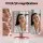 Embellir Tri-fold Makeup Mirror with LED Light, ABS Glass, Pink, 34.5x12.5x29.5cm, 1X2X3X