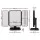 Embellir LED Makeup Mirror, ABS & Glass, 40x14x30cm, Tri-fold Vanity with 1X2X3X Magnification, Adjustable Light