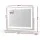 Embellir 58x46cm Makeup Mirror with LED Lights, 360° Rotatable Base, USB Port, 3 Colour Temps, Metal Frame & Magnifier