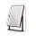 Embellir Standing Makeup Mirror, Metal, 25x30cm, Black, LED Light, Rotatable, Touch Control, Hollywood Vanity Style