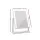 Embellir Standing Makeup Mirror, Metal, 25x30cm, White, LED Light, 360° Rotatable, Hollywood Vanity Style