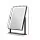 Embellir Makeup Mirror, Metal, 30x40cm, Black, Hollywood Vanity with LED Lights, Rotatable, Touch Control