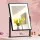 Embellir Makeup Mirror, Metal, 30x40cm, Black, Hollywood Vanity with LED Lights, Rotatable, Touch Control