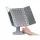 Embellir Tri-fold Makeup Mirror, ABS & Glass, 34.5x24cm, LED Light, 1X2X3X Magnifying, Portable with Touch Control