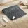 Livemor Electric Heating Pad 60 x 39 cm with 4 Heat Levels and 90-Minute Auto-Off 100W Dark Grey