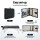 Zenses Aluminium Massage Table, 70cm, Black - Portable 2-Fold Beauty Bed with Adjustable Cradle & 250kg Capacity