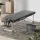Zenses Massage Table, Aluminium, 55cm Wide, Grey, 210cm Length, Portable 2-Fold, Bonus Disposable Cover Set