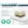 Zenses Aluminium Massage Table, 75cm Portable 2-Fold Beauty Bed, White, Adjustable, Sturdy, Includes Carry Bag & Covers