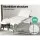 Zenses Massage Table, Aluminium, 65cm, White, 215x65x82cm, Portable 3-Fold Beauty Bed, Adjustable, Professional Use