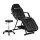 Zenses Massage Table Adjustable Salon Bed Chair, PU Leather, 183.5x80x77cm, Black, 3-Fold, for Spa & Wellness Services