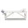 Zenses Wooden Massage Table, Portable 3 Fold, 70cm, White, Adjustable Heights, High Density Foam, Includes Carry Bag