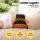 Livemor Lumbar Traction and Heat Back Massager Belt 124cm with 6-Level Airbags and 9-Level Vibration