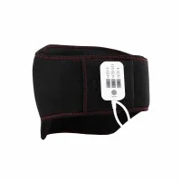 Livemor Lumbar Traction and Heat Back Massager Belt 124cm with 6-Level Airbags and 9-Level Vibration