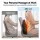 Livemor Cordless Back Massager with Heat 3-Speed Deep Kneading for Neck Shoulder Lumbar Thigh Calf