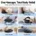 Livemor Cordless Back Massager with Heat 3-Speed Deep Kneading for Neck Shoulder Lumbar Thigh Calf