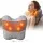 Livemor Back Massager with Heat USB Neck Shoulder Pillow 3-Speed Ergonomic Lumbar Support Portable Grey