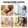 Livemor Eye Massager with Heat and Vibration, Bluetooth Audio, 5 Modes, 1000mAh, White