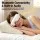 Livemor Eye Massager with Heat and Vibration, Bluetooth Audio, 5 Modes, 1000mAh, White