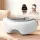 Livemor Eye Massager with Heat and Vibration, Bluetooth Audio, 5 Modes, 1000mAh, White