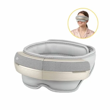 Livemor Eye and Head Massager with Heat Air Compression Bluetooth Audio 5 Modes 180° Foldable 1000mAh Battery